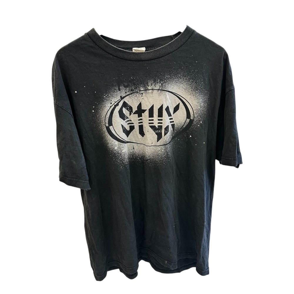 Styx Tour T-Shirt Vintage‎ 2008 100% Cotton Size XL